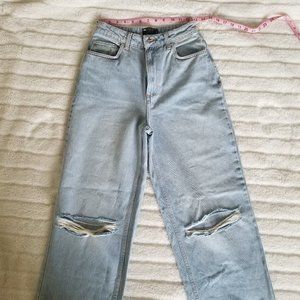 ASOS DESIGN Hourglass High Rise Dad Jeans